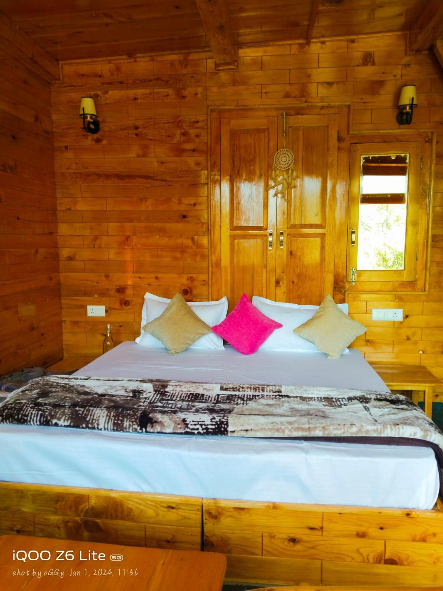 Forest View Cottage Jibhi Esterno foto